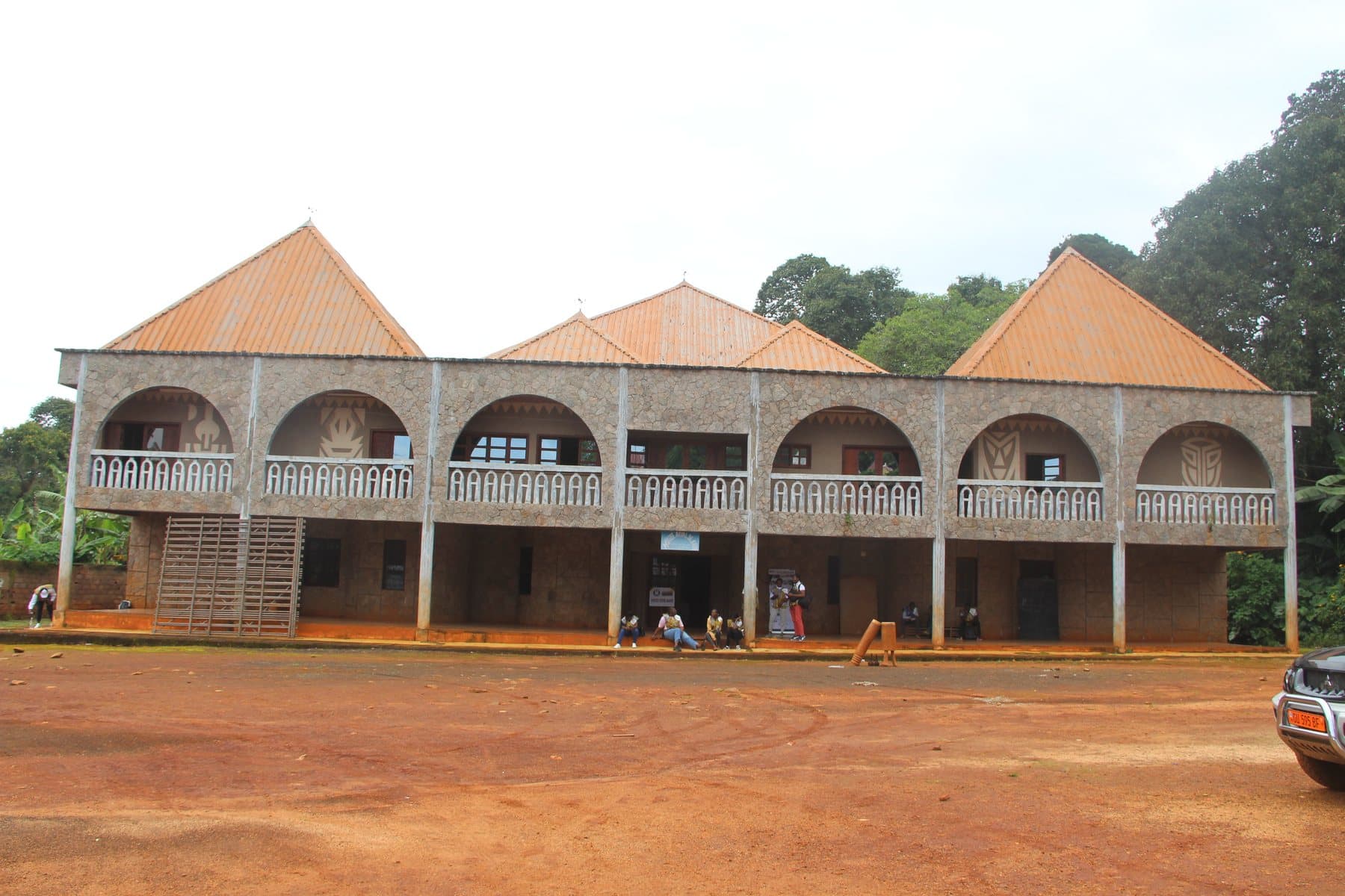 Royal Museum of Baham — traditional Grassfields architecture